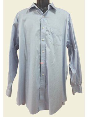 Brooks Brothers Madison Fit Blue Non-Iron Dress Shirt 18-35